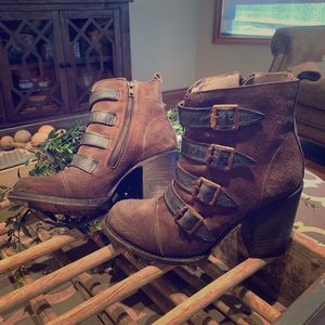 Freebird leather booties